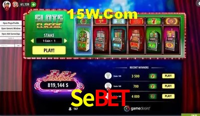 Jogos de Slot Sebet